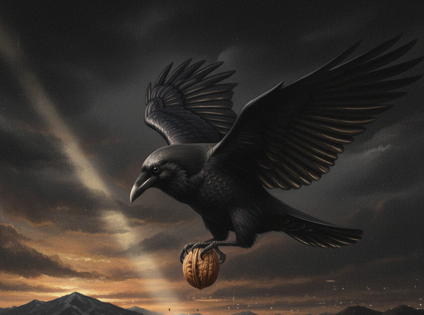 Karga, Ceviz ve Hayatın Sert Dersleri